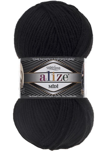 5 Adet Alize Superlana Midi 60