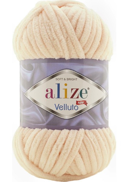 5 Adet Alize Velluto 310 El Örgü Ipi 100 Gr.