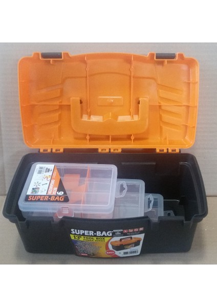 Organizer Kutu Seti Plastik Bölmeli Alet Çantası