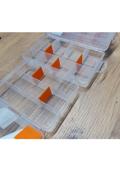 Organizer Kutu Seti Plastik Bölmeli Alet Çantası