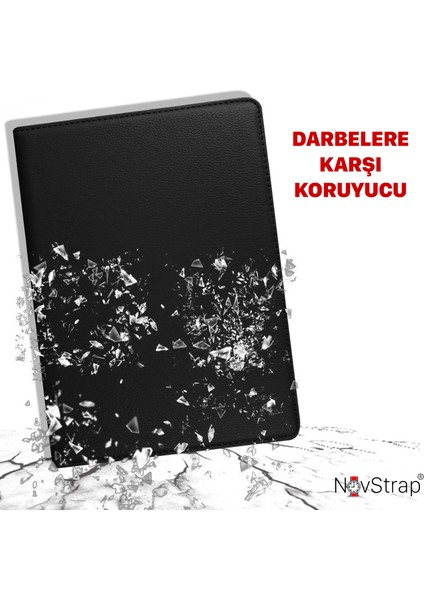 Apple İpad 10. Nesil 10.9 2022 Uyumlu Kılıf A2696 A2557 A2777 360 Uyku Modlu Dönerli Stand