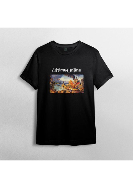 Ultima Online %100 Pamuklu Bisiklet Yaka T-Shirt Model - 1 fiyatları