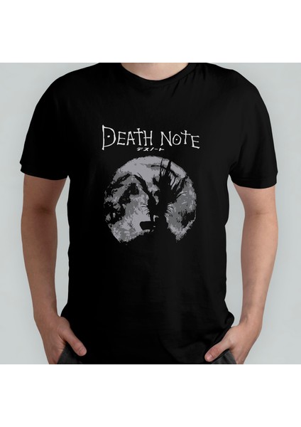 Death Note %100 Pamuklu Bisiklet Yaka T-Shirt Model - 6