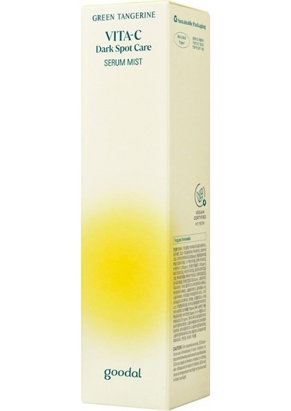 Green Tangerine Vita C Serum Mist - Yeşil Mandalina Özlü Mist Serum