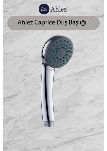Caprice Duş Başlığı + Pvc Duş Hortumu + Büyük Mafsal Duş Seti Duş Takımı fırsatları