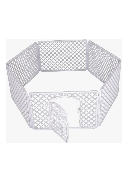 Strong Plastik Köpek Çiti 6 Panel 90 cm x 60 cm 5,4 M2 fırsatları