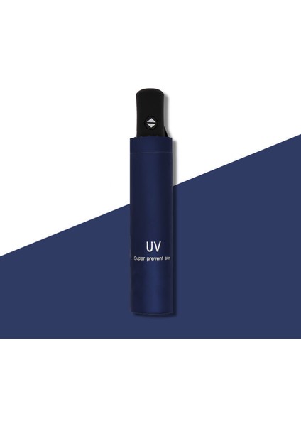 Unisex Otomatik Uv Şemsiye Yağmur Veya Parıltı Çift Kullanımlı Şemsiye Güneş Geçirmez Seyahat Vinil Şemsiye Katlanabilir Katlanır Şemsiye