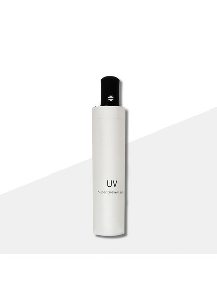 Unisex Otomatik Uv Şemsiye Yağmur Veya Parıltı Çift Kullanımlı Şemsiye Güneş Geçirmez Seyahat Vinil Şemsiye Katlanabilir Katlanır Şemsiye
