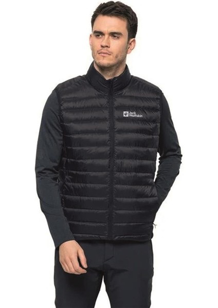 Jack Wolfskin Pack & Go Down Vest M Erkek Yelek JCK1207011-1010