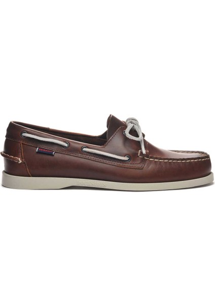 Docksides Portland Waxed Erkek Deri Ayakkabı Kahverengi