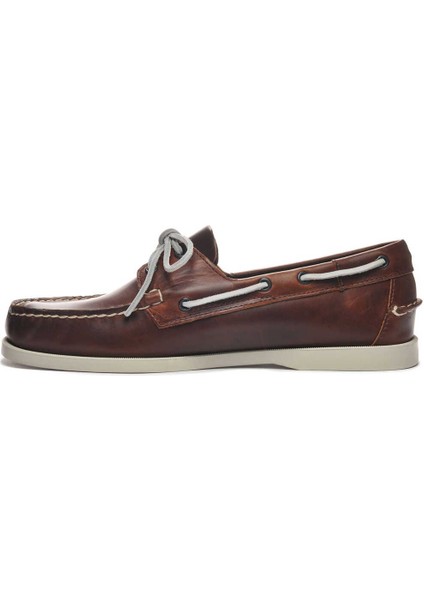 Docksides Portland Waxed Erkek Deri Ayakkabı Kahverengi modelleri
