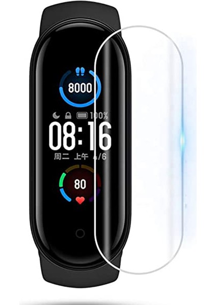 Xiaomi Smart Band 7 Pro Ön Darbe Emici Ekran Koruyucu Nano Cam (4 Adet)