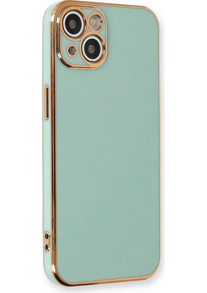 Apple iPhone 14 Kılıf Olive Plated Yeşil