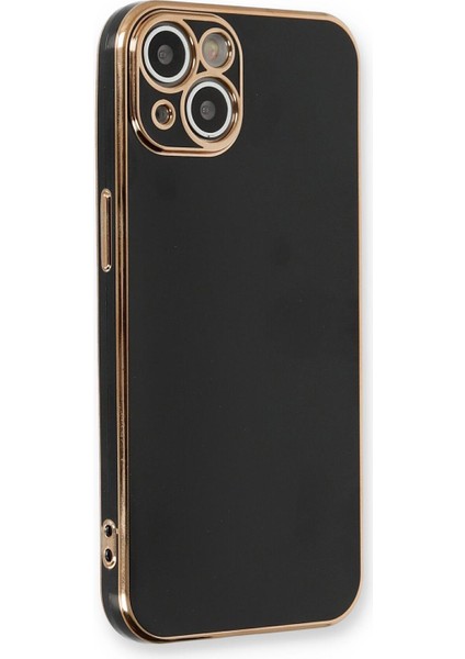 Apple iPhone 14 Plus Kılıf Olive Plated Siyah