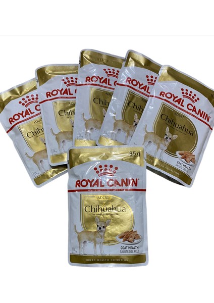 Chihuahua Adult Pouch Yaş Köpek Maması Konserve Köpek Maması 6X85GR