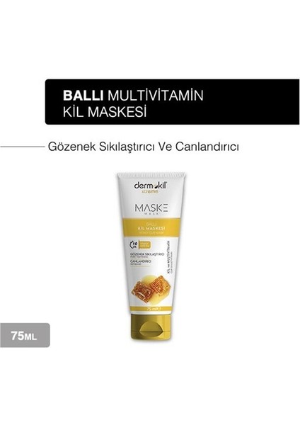 Ballı Kil Maskesi 75 ml