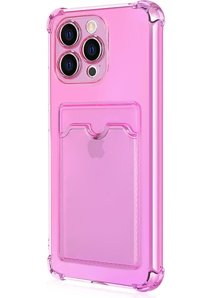 Apple iPhone 14 Pro Max Card Slot Shock Kılıf Pembe fiyatları