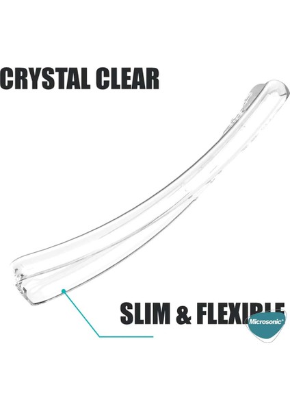 Samsung Galaxy A04 Kılıf Transparent Soft Şeffaf