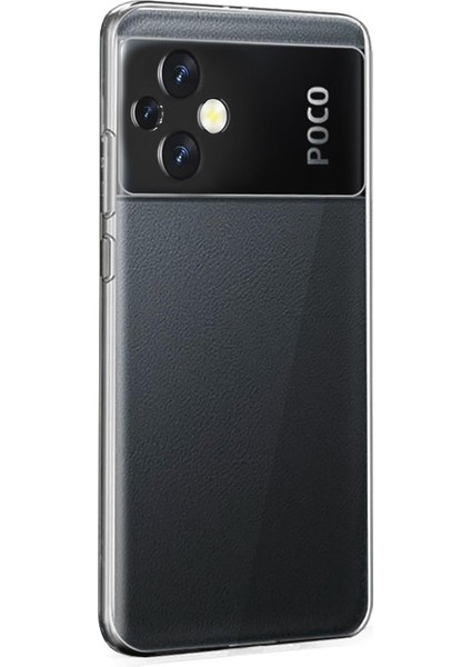 Xiaomi Poco M5 Kılıf Transparent Soft Şeffaf