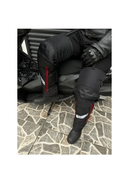 Motosiklet Kışlık Dizlik Reflektörlü Su Geçirmez Içi Kürk Yünlü fiyatları