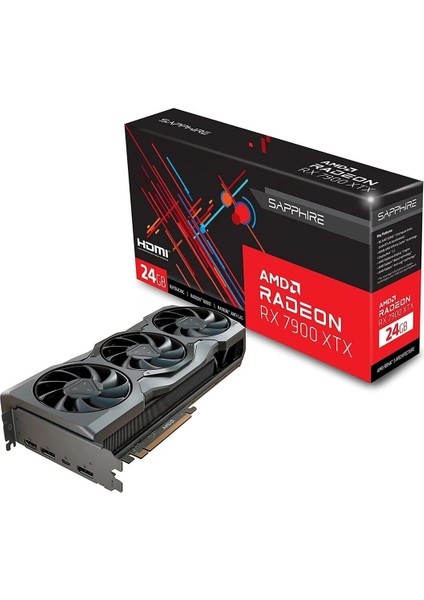 AMD Radeon RX 7900 XTX Gaming 24 GB GDDR6 384 Bit Ekran Kartı