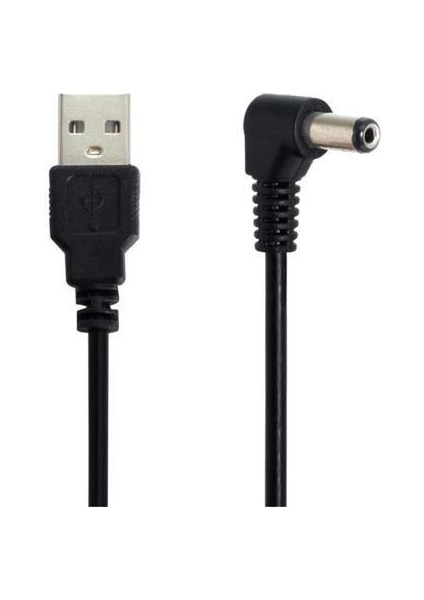 Usb-Dc Kablo 5.5x2.5 mm 1.5 Metre 10 Adet