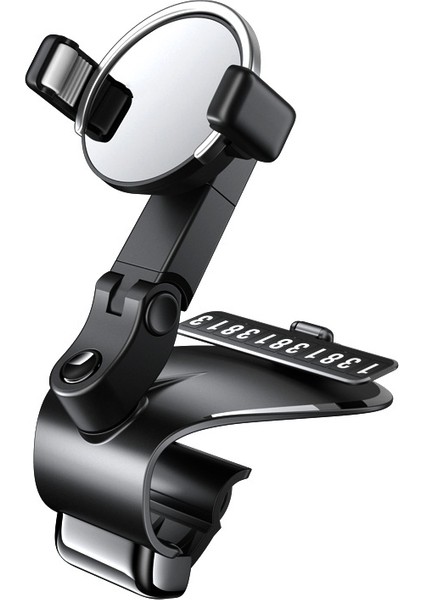 ZJ088 Araba Cep Telefonu Braketi Araba Merkezi Kontrol Gösterge Paneli Dikiz Aynası Çok Fonksiyonlu Ar Navigasyon Braketi (Yurt Dışından)