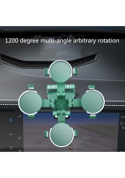ZJ088 Araba Cep Telefonu Braketi Araba Merkezi Kontrol Gösterge Paneli Dikiz Aynası Çok Fonksiyonlu Ar Navigasyon Braketi (Yurt Dışından) modelleri