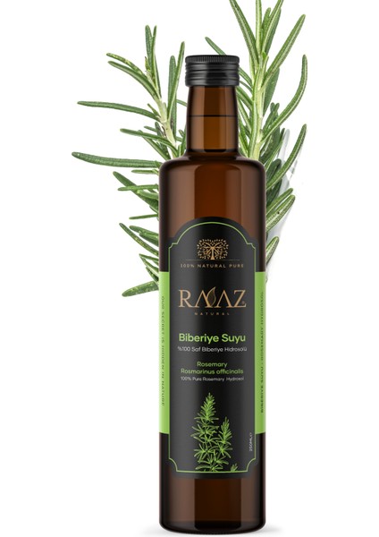 Biberiye Hirosolü %100 Saf 250ML Rosemary