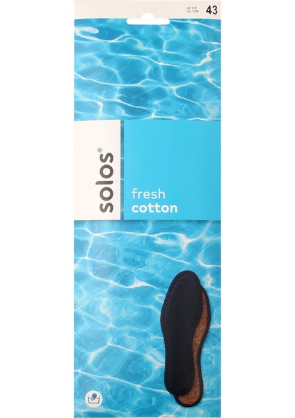 306 Solos Cotton Pamuklu Taban Astarı 36-46