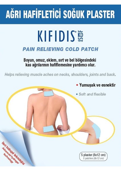 Ağrı Hafifletici Soğuk Flaster (8X12CM)
