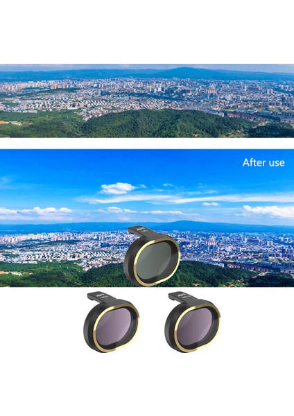 3 Pcs Optik Lens Filtreleri CPL+ND8+ND16 X8 Se İçin Değiştirme (Yurt Dışından)