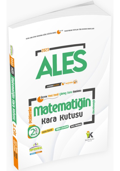 ALES Matematik ve Geometrinin Kara Kutusu Konu Özetli D.Çözümlü Sor Bankası Altın Paket Seti