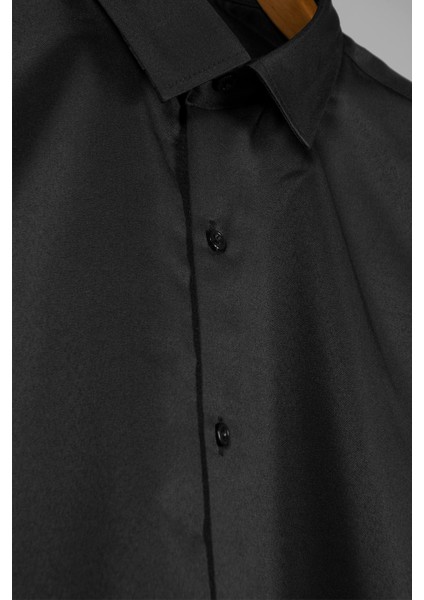 Erkek Ekstra Slim Fit Uzun Kollu Takım Elbise Gömleği 22Y-4300632-1