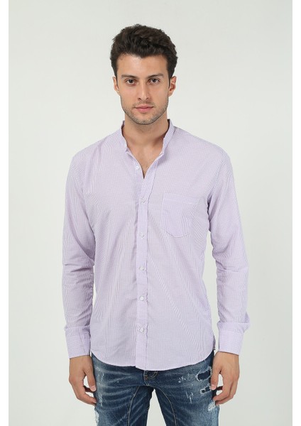 Erkek Ekoseli Hakim Yaka Uzun Kollu Gömlek Sg-U 21Y-4300597-2 fiyatları