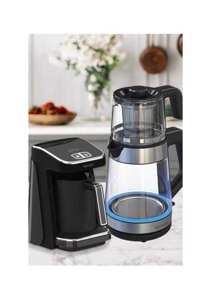 Premium Inox Elektrikli Mutfak Çeyiz Seti 4 Lü Evlilik Paketi fiyatları