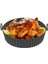Tüm Airfryerlara Uyumlu Antrasit Renk Silikon Pişirme Kabı - Airfryer Silikon Kap - Bpa Free-1 Adet 2