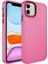 Vip Case iPhone 11 Parlak Metal Detaylı Tuşu Kolay Basmalı Lansman Pastel Silikon Ruby Kılıf 2