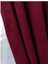 Ada Fon Perde Sık Pile (1'e 3 Pile) Bordo 5