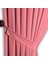Ada Fon Perde Sık Pile (1'e 3 Pile) Pembe 3