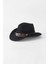 Kovboy Fötr Şapka - Siyah 2