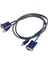 AL-4535 USB Kvm Switch VGA Yazıcı Kablosu 1