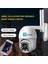 Wifi Kablosuz Ip Kamera 360+ÇİFT ANTEN+1080P Speed Dome Ptz 2mp FULL HD YS-06PLS 4