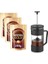 Set 3 Paket Nescafe Gold Eko Paket 200gr + French Press 1