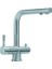 Atlas Clear Filtre Uyumlu 2 Çıkış Eviye Armatürü 1