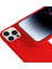 Buff iPhone 14 Pro Max Rubber S Kılıf Red 3