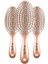Üç Boyutlu Oval Saç Fırçası Kahverengi x 3 1