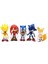 EC Shop Muditatoys Sonic Mini Figür Oyuncak 5 Figürlü Oyuncak Seti Super Metal Kirpi Sonic Tails Knuckles 1