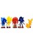 EC Shop Muditatoys Sonic Mini Figür Oyuncak 5 Figürlü Oyuncak Seti Super Metal Kirpi Sonic Tails Knuckles 2