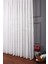 Taç Kullanıma Hazır Puanlı Keten 1/3 Sık Pile Tül Perde Tek Kanat - Ekru 100 x 240 cm 3
